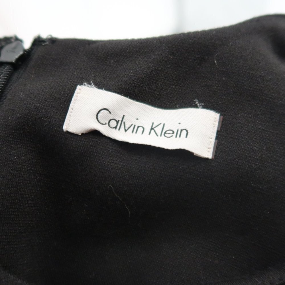 Calvin Klein Black Cocktail Dress Size S - Picture 2 of 11